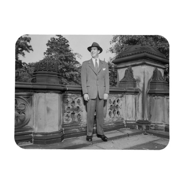 Ímã Homem em Chapéu (Horizontal)