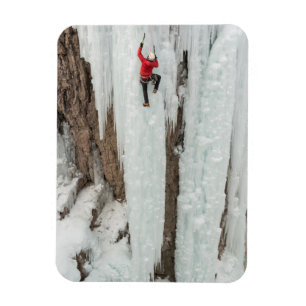 Ímã Homem escalando gelo, Colorado