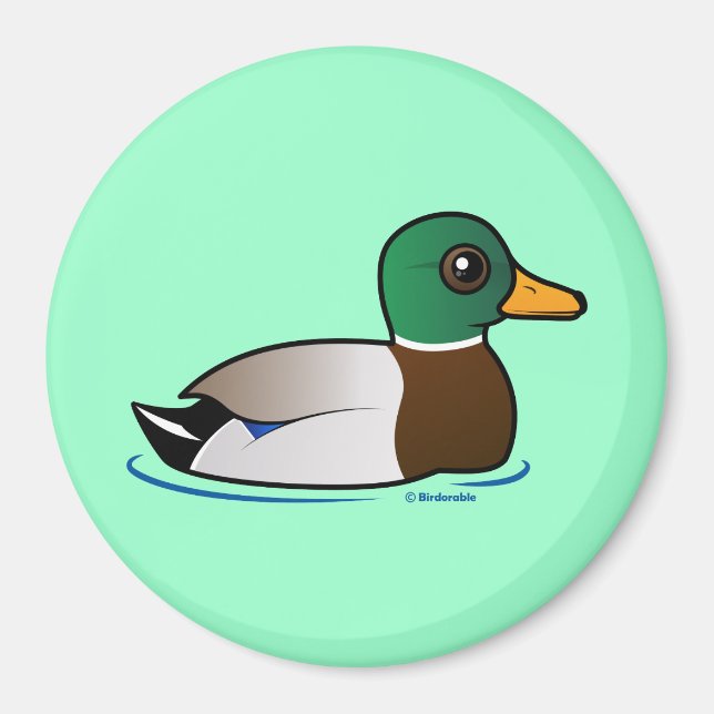 Imã Homem-Mala-Mallard (Frente)