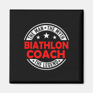 Imã Homem Mito Biatlo Coach Lenda Engraçado Biathlon C