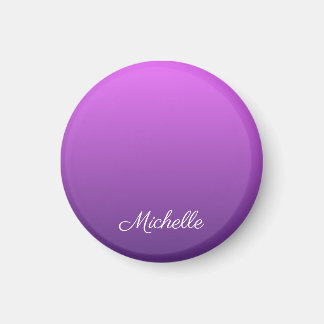 Imã Homem roxo personalizado