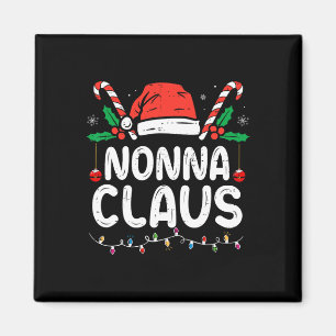 Imã Homenageando a Família Natal Pajama Luzes Xmas Não