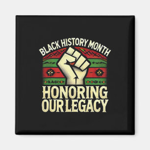 Imã Homenageando Nossa Legado Mês da História Negra He