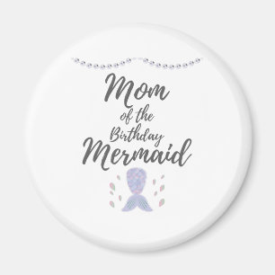Imã Homenageando Sereia Aniversário Sereia Mãe Sereia