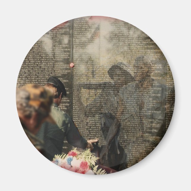 Imã Homenagem aos veteranos do Vietnã (Frente)