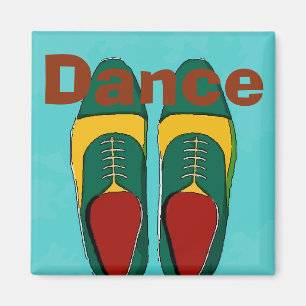 Imã Homens, Calçados, dança, alterar texto