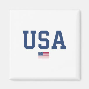 Imã Homens Camiseiros Homens Crianças Bandeira America