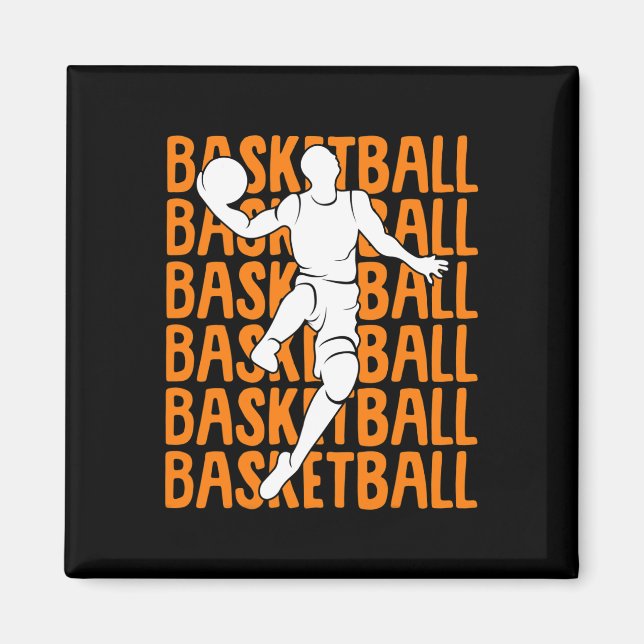 Imã Homens de Basquete 1 (Frente)