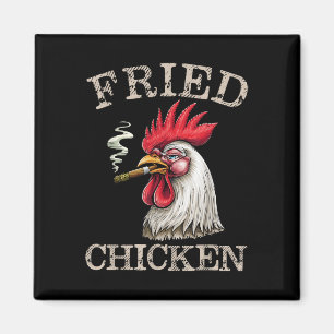 Imã Homens De Erva Gráfica De Frango Fedidos