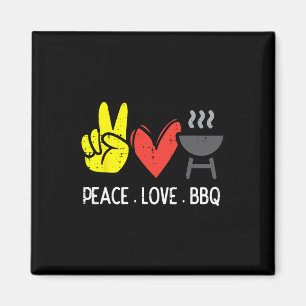 Imã Homens De Grelha De Carne E Churrasco De Amor Pela