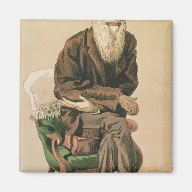 Imã Homens do Dia, nº 33, Charles Darwin (Frente)