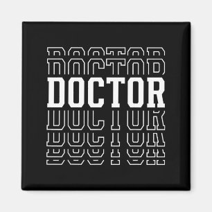 Imã Homens Engraçados Médico Camadas de Texto Médico
