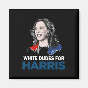 Imã Homens Para Harris Mulheres Apoiam Presidente Kama