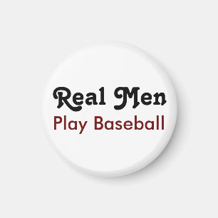 Imã Homens Reais Jogam Baseball