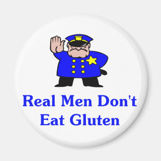 Imã Homens Reais Não Comem Gluten