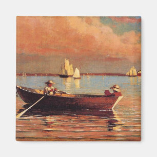 Imã Homer Winslow: Glouchester Harbor, 1873, trabalho