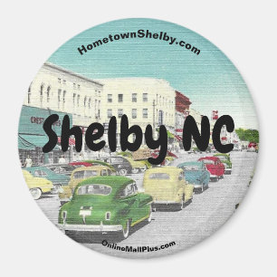 Imã HometownShelby.com Shelby NC Magnet