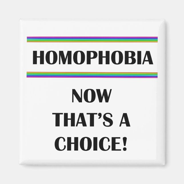 Imã Homofobia...Essa é uma escolha! (Frente)
