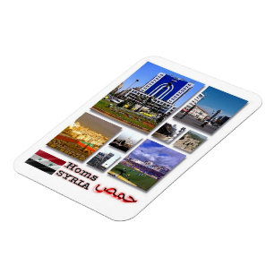 Ímã Homs - Síria - Mosaico - Magnet