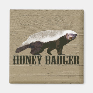 Imã Honey Badger Wild Animal