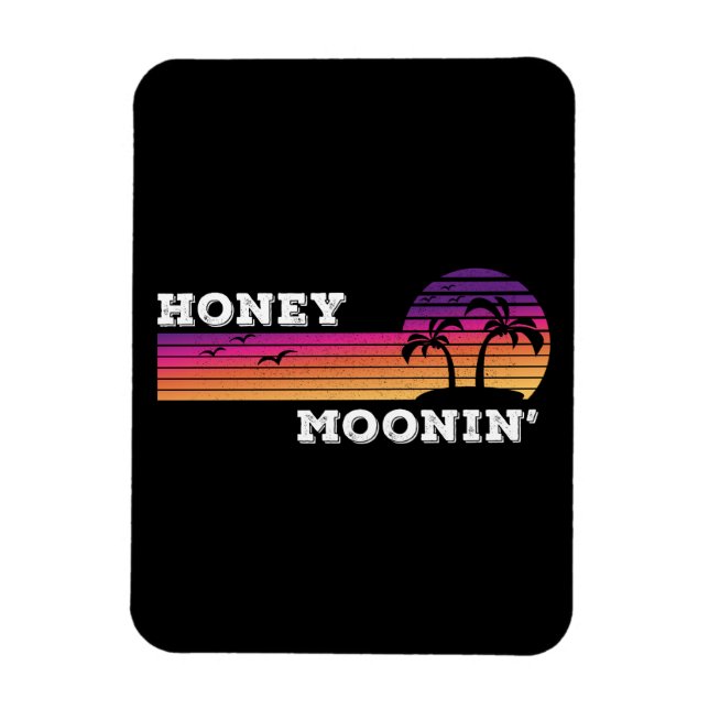 Ímã Honey Moonin Beach Honeymoon Men Co (Vertical)