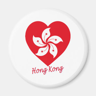 Imã Hong Kong Flag Heart