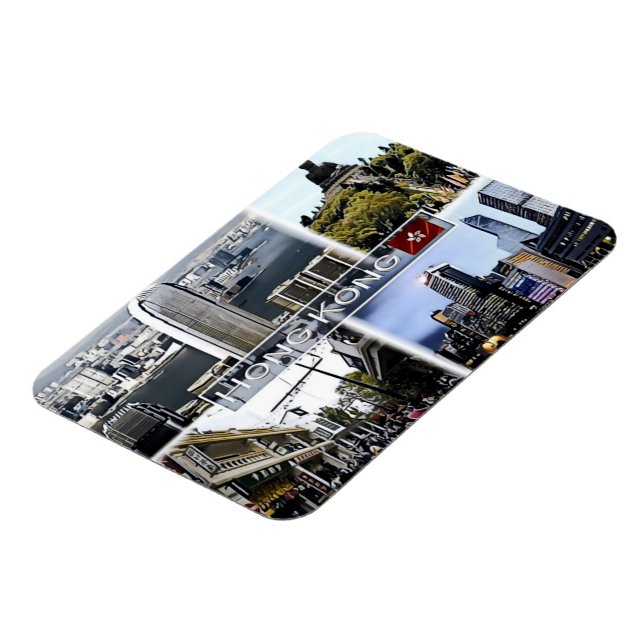Ímã Hong Kong - Mosaico - (Left Side)