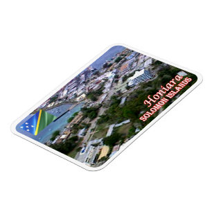Ímã Honiara - Vista aérea - Ilhas Salomão -