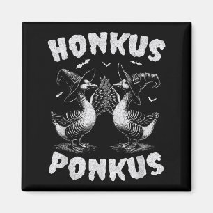 Imã Honkus Ponkus Ganso Engraçado Halloween