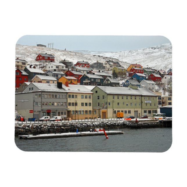 Ímã Honningsvåg, Noruega (Horizontal)