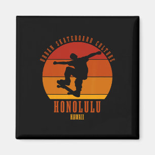Imã Honolulu Havaí Skate Urna Skate 2 