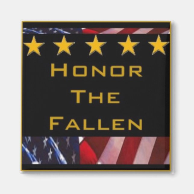 Imã Honra o Tributo Militar Fallen (Frente)