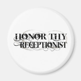 Imã Honra Thy Recepcionista