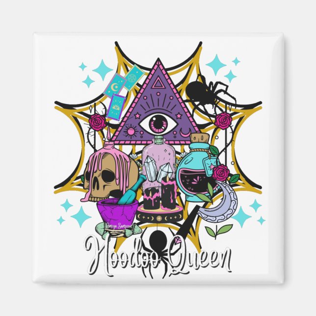 Imã Hoodoo Queen (Frente)