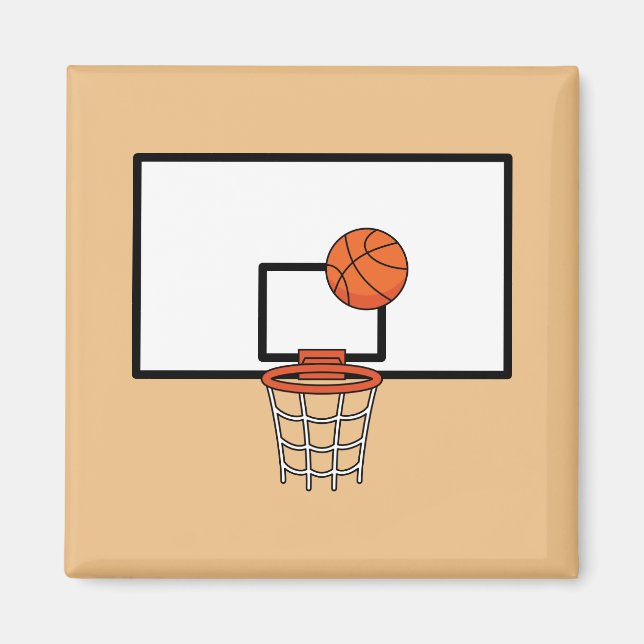 Imã Hoop de basquetebol (Frente)