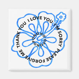 Imã Ho'oponopono... eu te amo... eu sinto muito.