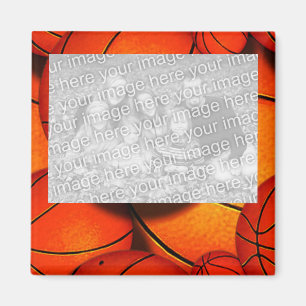 Imã HOOPS: Magneta Fotográfica de Basquete