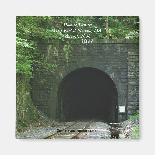 Imã Hoosac Tunnel East Portal Florida MÃE Magnet (Frente)