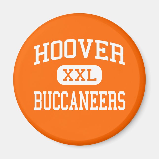 Imã Hoover - Buccaneers - Segundo grau - Hoover Alabam (Frente)