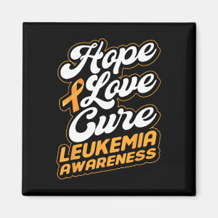 Imã Hope Love Cure Suporte Leucemia Sensibilização Fit