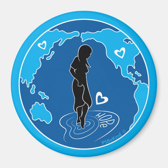 Imã Hope_Round Magnet 3" (Frente)