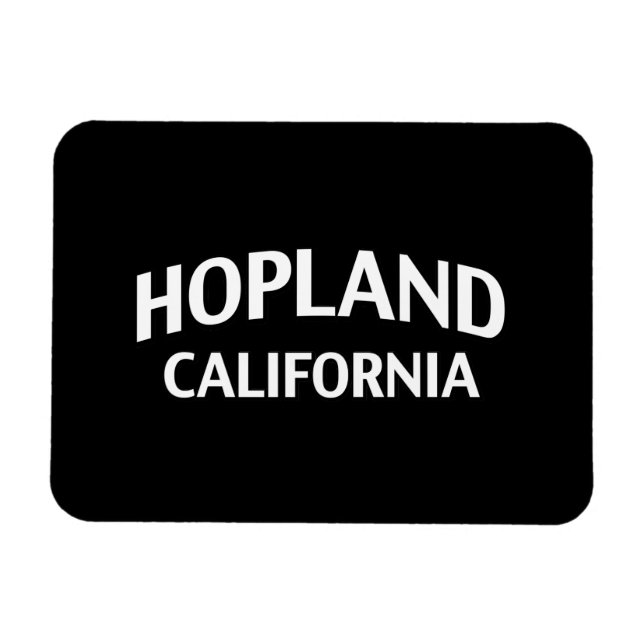 Ímã Hopland California (Horizontal)