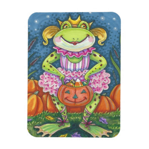 ÍMÃ HOPPY HALLOWEEN BALLERINA, PRINCESS SAPO MAGNET