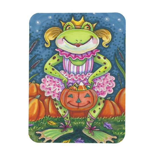 ÍMÃ HOPPY HALLOWEEN BALLERINA, PRINCESS SAPO MAGNET (Vertical)