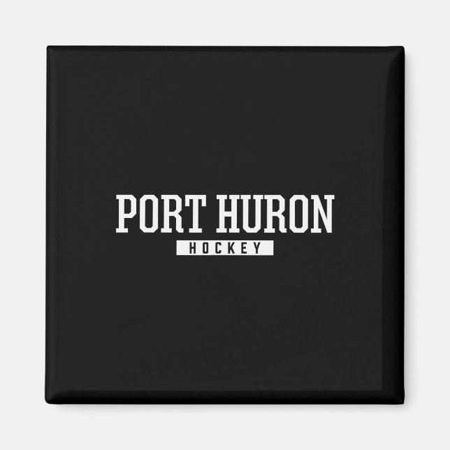 Imã Hóquei no Port Huron High School  (Frente)