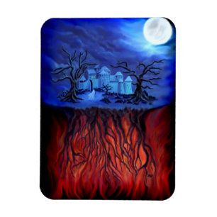 Ímã Hora das bruxas, entre o céu e o inferno