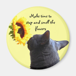 Imã Hora de Cheirar as Flores