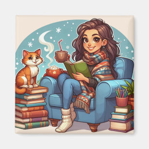 Imã Hora de Leitura de Cozy