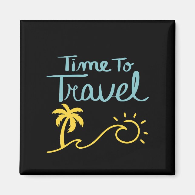 Imã Hora de Viajar (Frente)