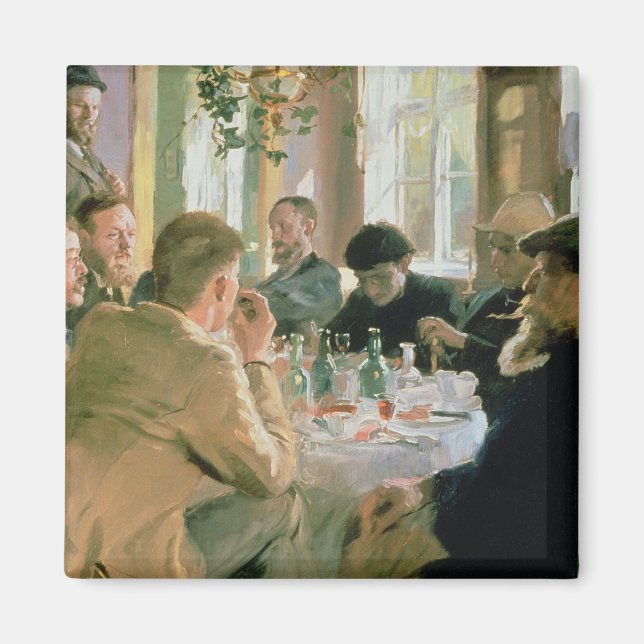 Imã Hora do almoço, 1883 (Frente)